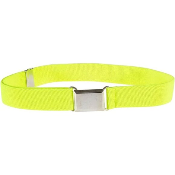 HOLD’EM Children’s Elastic Silver Buckle Belts Boys Girls Toddler 2T-5T-LemonYwl - Picture 1 of 6